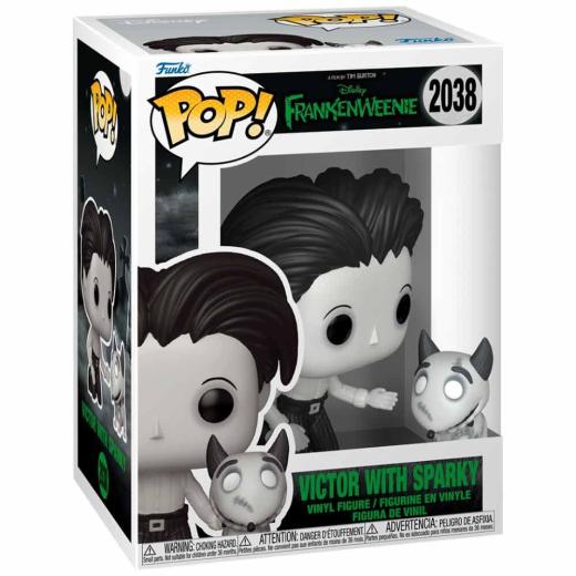 Funko -  Disney Frankenweenie Victor with Sparky    gyűjtői vinyl karakter