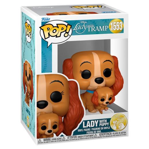 Funko -  Disney Lady and the Tramp Susi és Tekergő Lady with Puppy    gyűjtői vinyl karakter