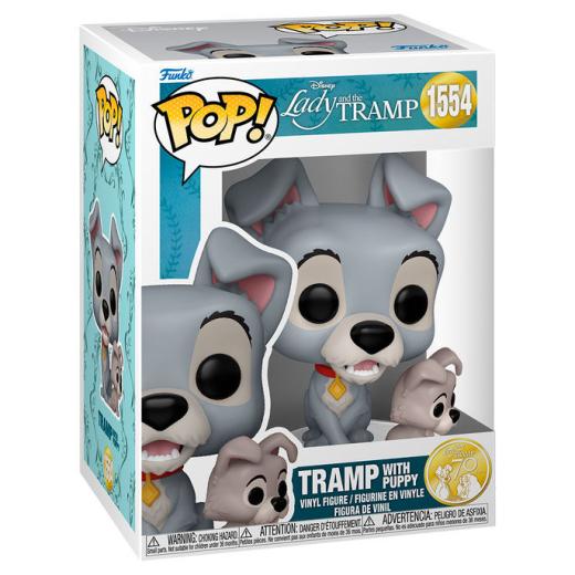 Funko -   Disney Lady and the Tramp Susi és Tekergő Tramp with Puppy    gyűjtői vinyl karakter