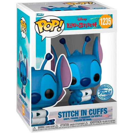Funko -  Disney Lilo & Stitch  Stitch in Cuffs Exclusive    gyűjtői vinyl karakter