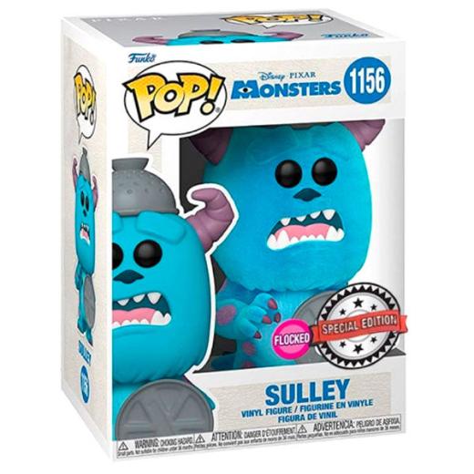 Funko -  Disney Monsters Inc Szörny Rt. 20th Sulley Flocked Exclusive    gyűjtői vinyl karakter