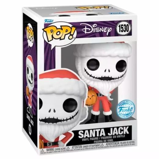 Funko -  Disney Nightmare Before Christmas Santa Jack Exclusive    gyűjtői vinyl karakter