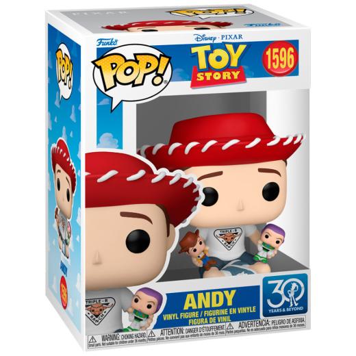 Funko -  Disney Pixar Toy Story Andy    gyűjtői vinyl karakter