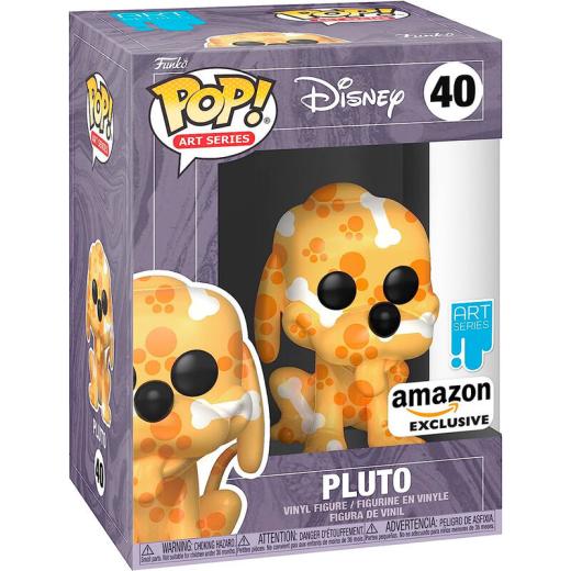 Funko -  Disney Pluto Artist + Case Exclusive    gyűjtői vinyl karakter