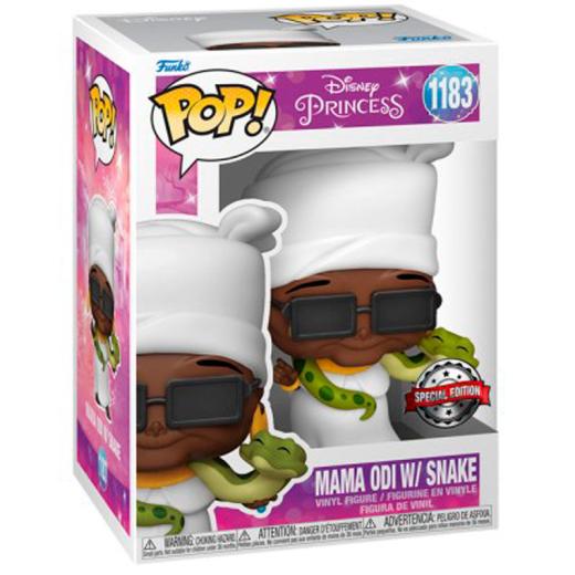 Funko -  Disney Princess and the Frog Mama Odi Snake Exclusive    gyűjtői vinyl karakter