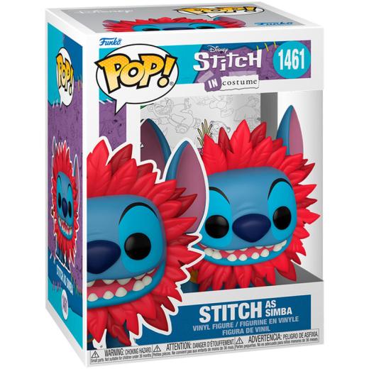 Funko -  Disney Stitch as Simba    gyűjtői vinyl karakter