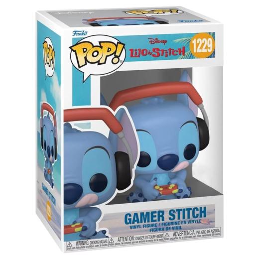 Funko -  Disney Stitch Gamer Stitch Esclusive    gyűjtői vinyl karakter