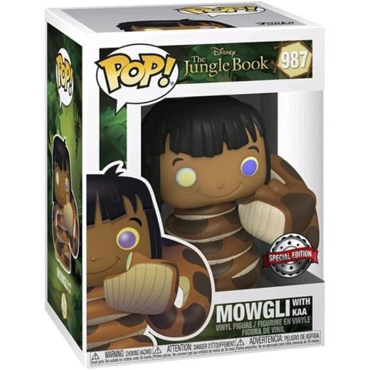 Funko -  Disney The Jungle Book  Dzsungel könyve   Mowgli Exclusive    gyűjtői vinyl karakter