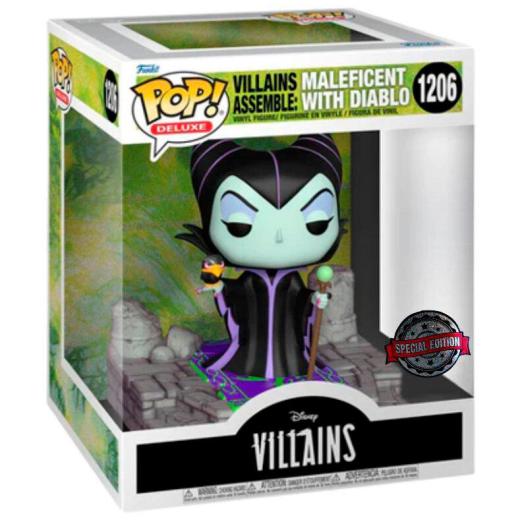 Funko -  Disney Villains Maleficent Exclusive   15cm gyűjtői vinyl karakter