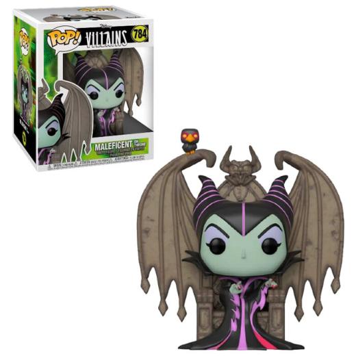 Funko -  Disney Villains Maleficent with Throne   15 cm gyűjtői vinyl karakter