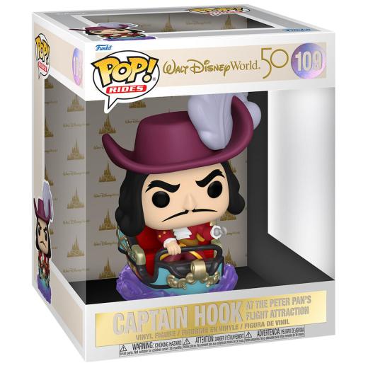 Funko -  Disney World 50th Anniversary Captain Hook   15cm gyűjtői vinyl karakter