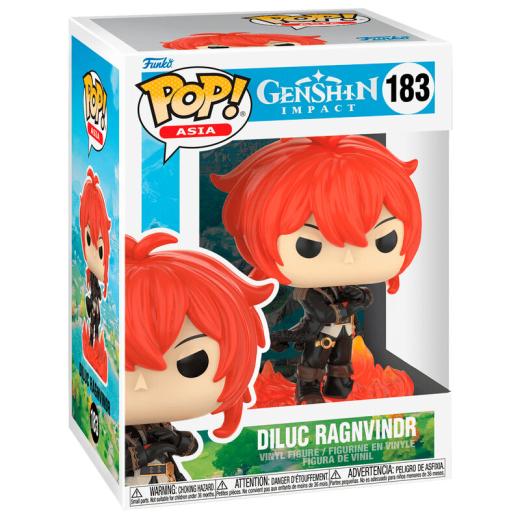 Funko -  Genshin Impact 2 Diluc Ragnvindr    gyűjtői vinyl karakter