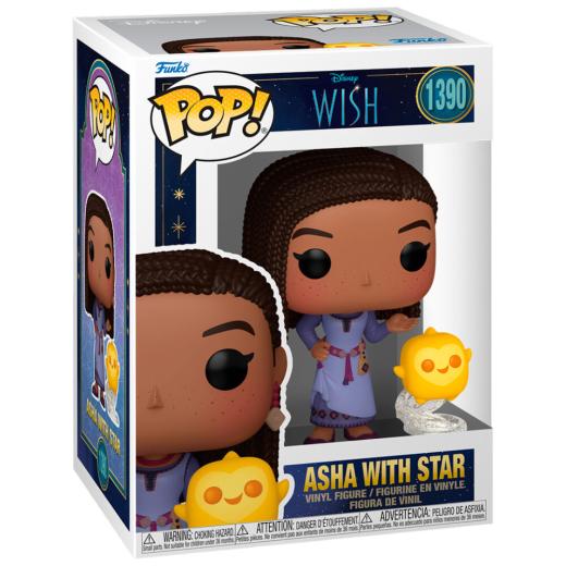 Funko -  gyűjtői vinyl karakter Disney Wish Asha with Star    gyűjtői vinyl karakter