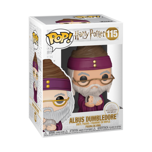 Funko -  Harry Potter  Dumbledore Baby Harry  gyűjtői vinyl karakter 