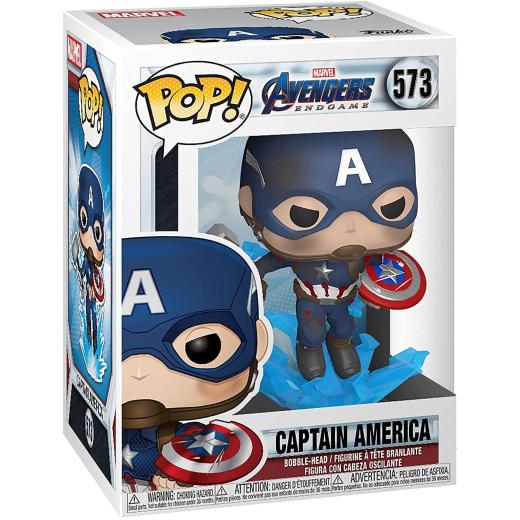 Funko -  Marvel Avengers Endgame Captain America   Amerika kapitány    gyűjtői vinyl karakter