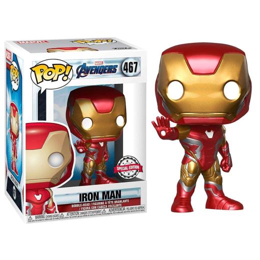 Funko -  Marvel Avengers Endgame Iron Man  Vasember Exclusive    gyűjtői vinyl karakter