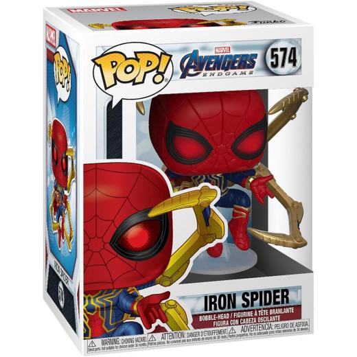 Funko -  Marvel Avengers Endgame Iron Spider with Nano Gauntlet    gyűjtői vinyl karakter