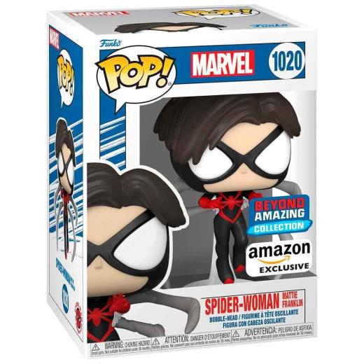 Funko -  Marvel Beyond Amazing SpiderWoman Mattie Franklin Exclusive    gyűjtői vinyl karakter