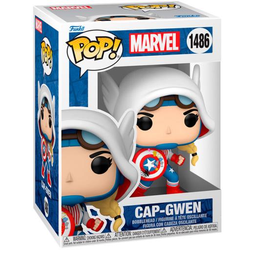 Funko -  Marvel CapGwen    gyűjtői vinyl karakter