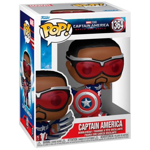 Funko -  Marvel Captain America Brave New World Captain America    gyűjtői vinyl karakter