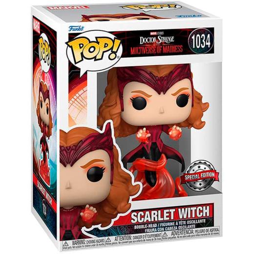 Funko -  Marvel Doctor Strange Multiverse of Madness Scarlet Witch Exclusive    gyűjtői vinyl karakter