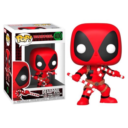 Funko -  Marvel Holiday Deadpool with Candy Canes  cukro pálcákkal    gyűjtői vinyl karakter