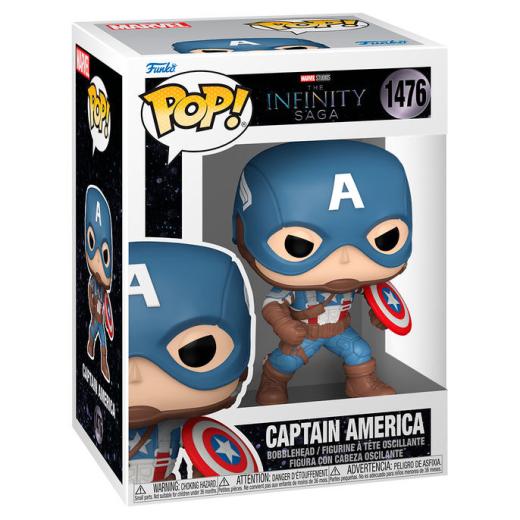 Funko -  Marvel Infinity Saga Captain America Amerika kapitány    gyűjtői vinyl karakter