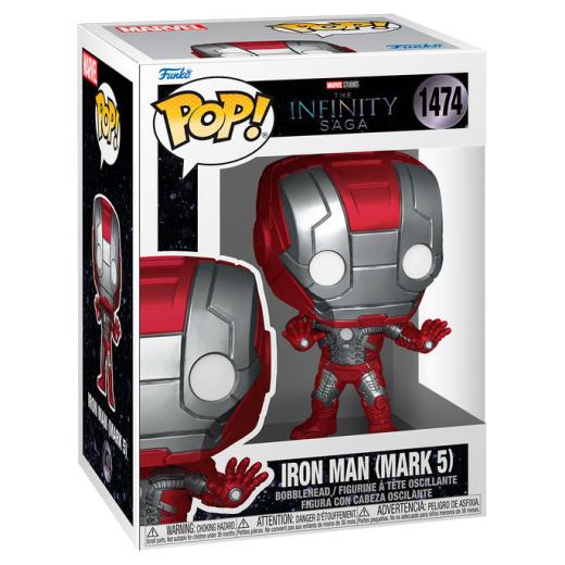 Funko -  Marvel Infinity Saga Iron Man Mark 5    gyűjtői vinyl karakter
