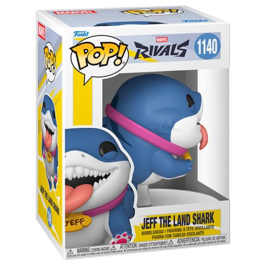 Funko -  Marvel Rivals Jeff the Land Shark    gyűjtői vinyl karakter
