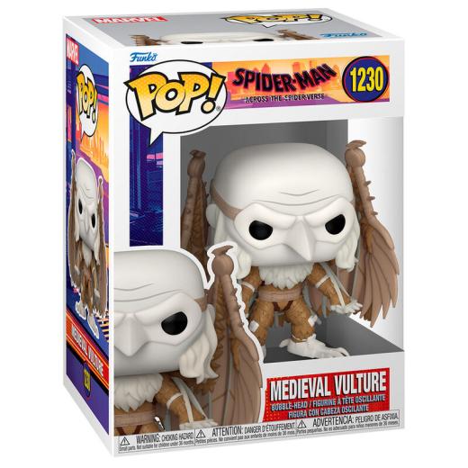 Funko -  Marvel Spiderman Across the Spiderverse Medieval Vulture    gyűjtői vinyl karakter