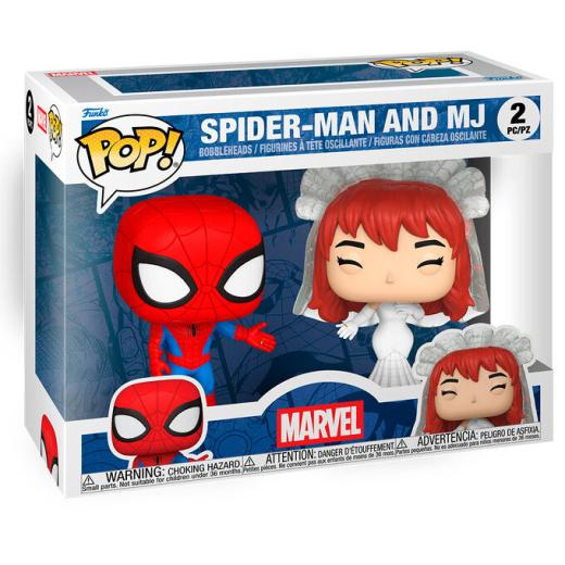 Funko -  Marvel SpiderMan and MJ Pókember & MJ  figurák 2dbos szett