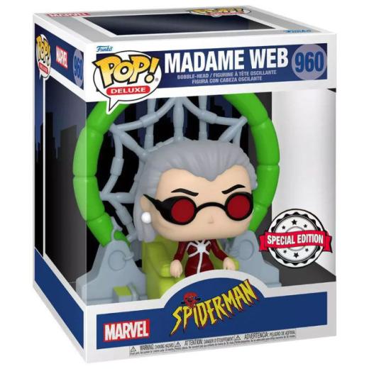 Funko -  Marvel Spiderman Madame Web Exclusive   15 cm gyűjtői vinyl karakter