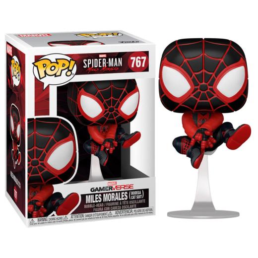 Funko -  Marvel Spiderman Miles Morales Bodega Cat Suit    gyűjtői vinyl karakter