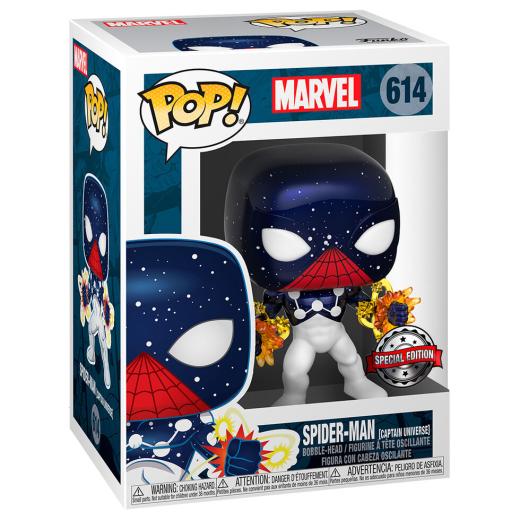 Funko -  Marvel SpiderMan  Pókember Captain Universe Exclusiv    gyűjtői vinyl karakter