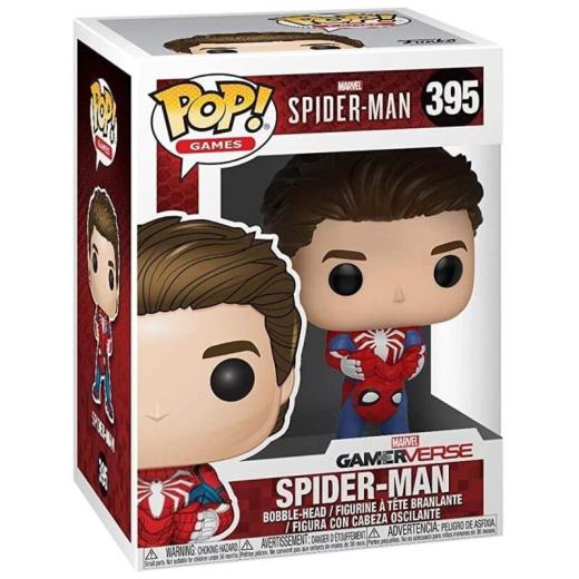 Funko -  Marvel SpiderMan  Pókember maszk nélkü    gyűjtői vinyl karakter