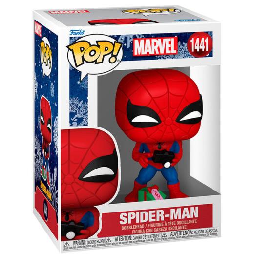 Funko -  Marvel SpiderMan with Gift    gyűjtői vinyl karakter
