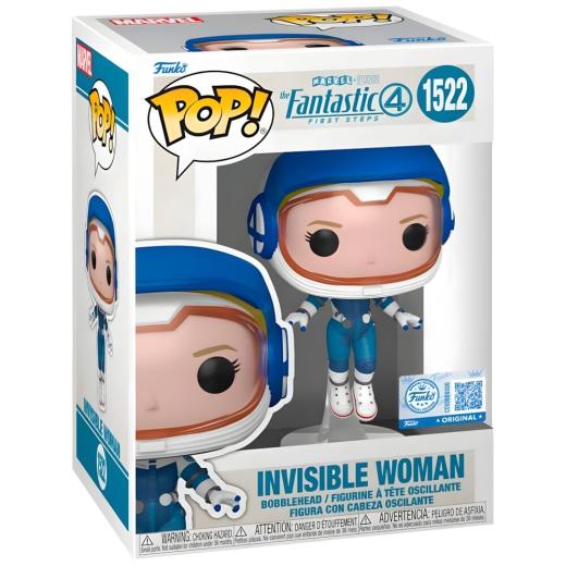 Funko -  Marvel The Fantastic 4  Fantasztikus négyes  Invisible Woman    gyűjtői vinyl karakter