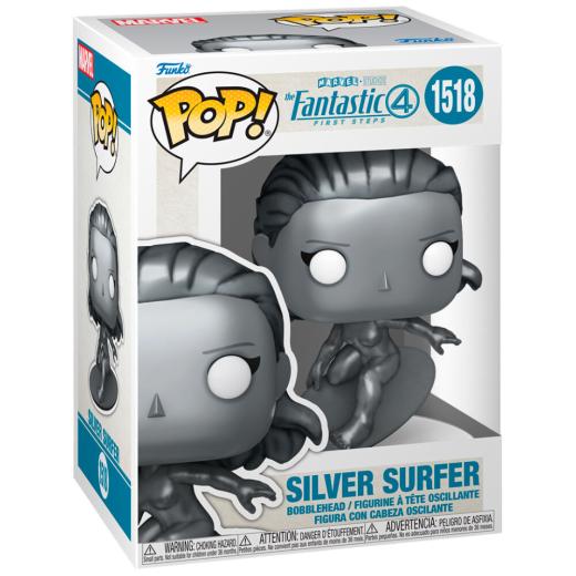 Funko -  Marvel The Fantastic 4  Fantasztikus négyes  Silver Surfer    gyűjtői vinyl karakter