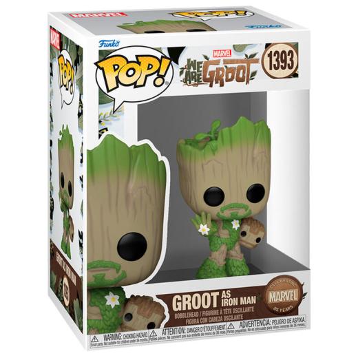 Funko -  Marvel We Are Groot  Groot as Iron Man    gyűjtői vinyl karakter