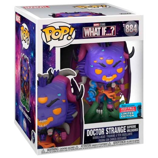 Funko -  Marvel What If...? Doctor Strange Supreme Exclusive   15cm gyűjtői vinyl karakter