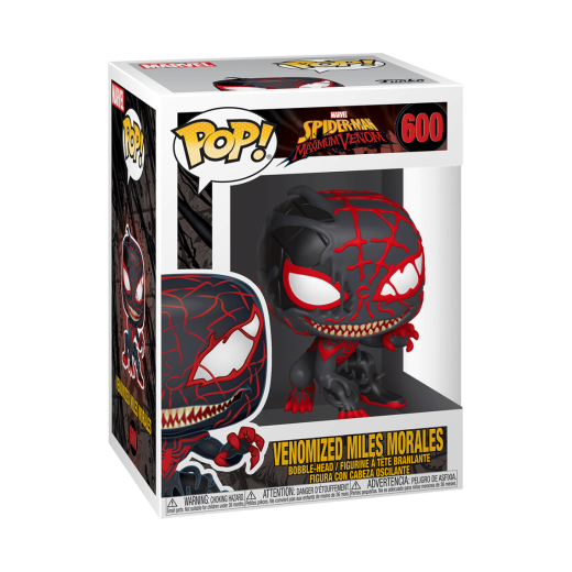 Funko -  Max Venom  Miles Morales  gyűjtői vinyl karakter 