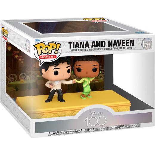 Funko -  Moment Disney 100th Anniversary Tiana & Naveen    gyűjtői vinyl karakter