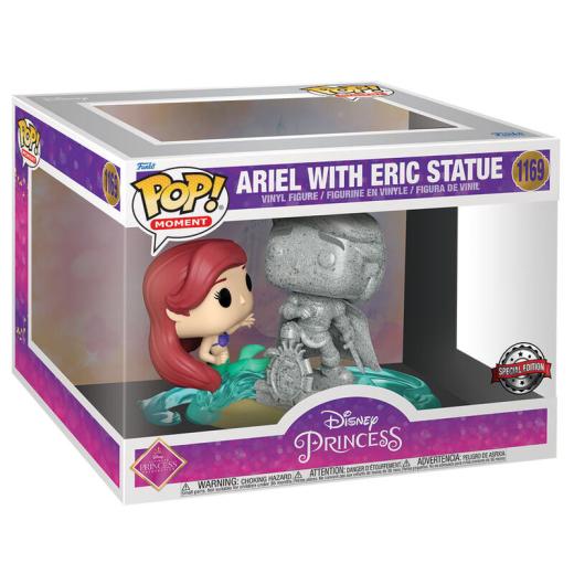 Funko -  Moments  Disney Ultimate Princess The Little Mermaid Ariel & Statue Eric Exclusive   15 cm gyűjtői vinyl karakter