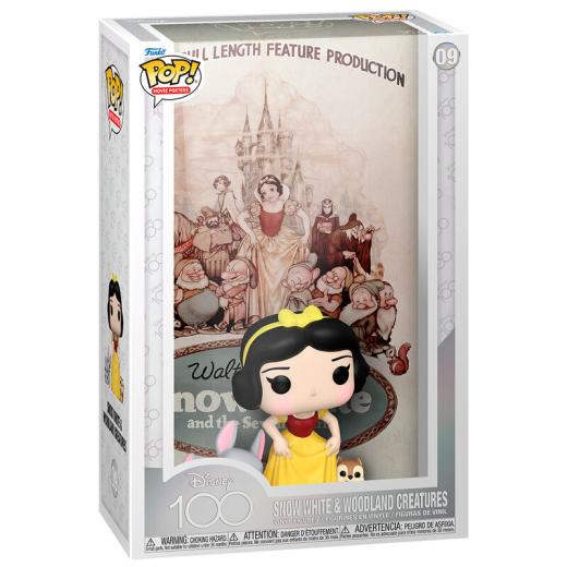 Funko -  Movie Poster Disney 100th Snow White & Woodland Creatures  Hófehérke