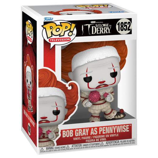 Funko -   Movies AZ  IT Welcome To Derry Bob Gray as Pennywise 1852   gyűjtői vinyl karakter