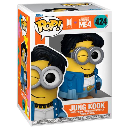 Funko -  Movies Despicable Me 4 Jung Kook Minion    gyűjtői vinyl karakter