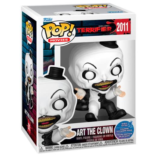 Funko -  Movies TerrifierArt the Clown Shelf Sitter    gyűjtői vinyl karakter