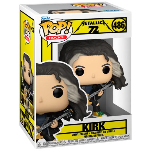 Funko -  Music & Rock Metallica 72 Kirk    gyűjtői vinyl karakter