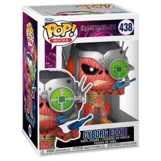 Funko -  Music & Rocks Iron Maiden Cyborg Eddie    gyűjtői vinyl karakter