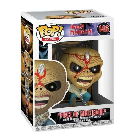 Funko -  Music & Rocks Iron Maiden Piece Of Mind Skeleton Eddie    gyűjtői vinyl karakter